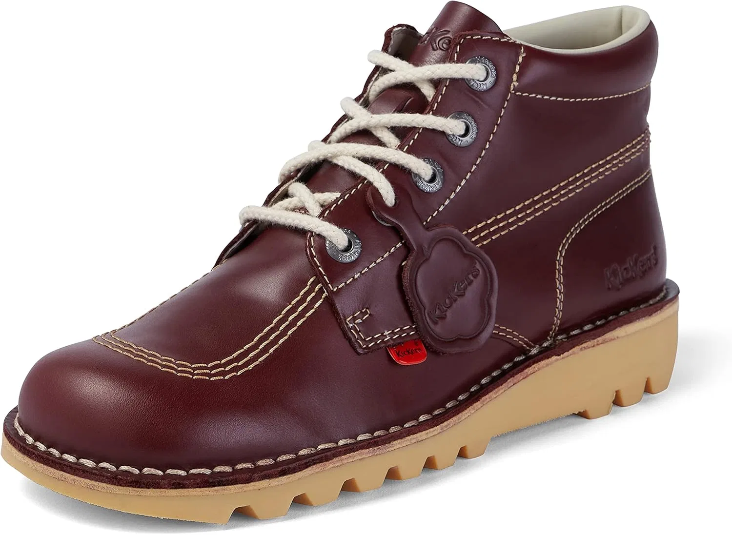 Мужские ботинки Kickers Kick Hi M Classic, Dunkelrot