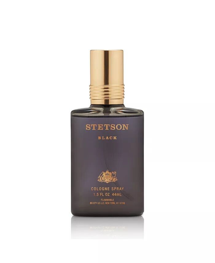 

Stetson Black by — Одеколон для мужчин — Древесный, темный и пряный аромат с нотами сандалового дерева, специй и замши — 1,5 жидких унции Scent Beauty