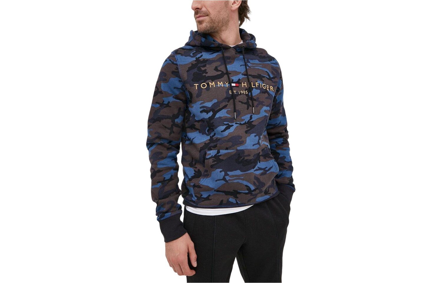 

Tommy Hilfiger Мужская толстовка, цвет Blue