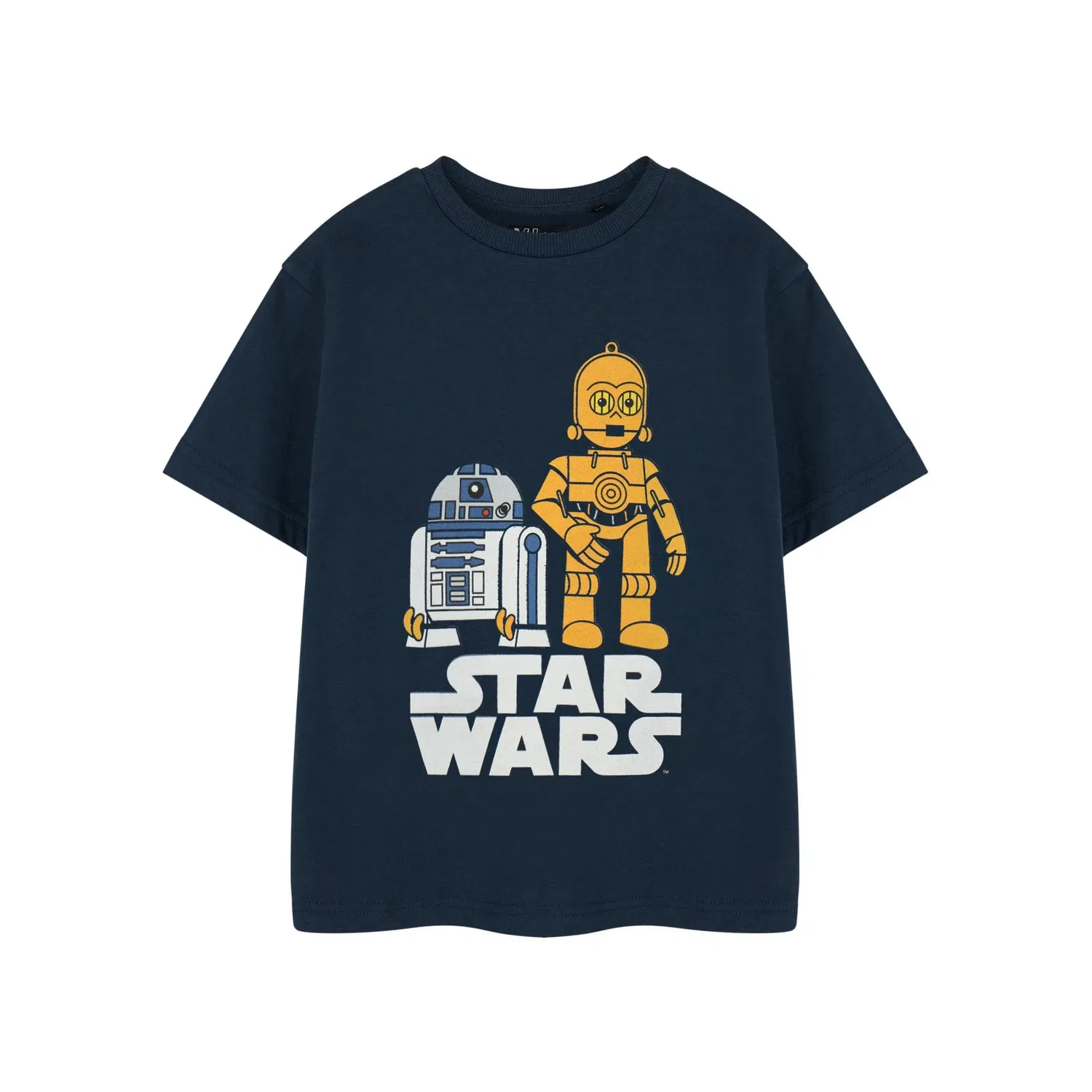 Футболка детская с R2-D2 и C-3PO Star Wars, синий