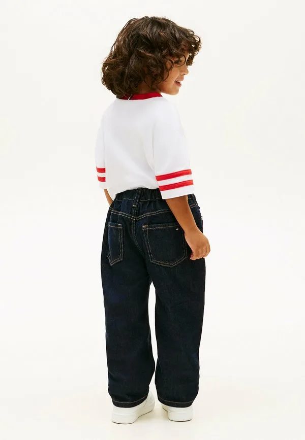 Джинсы прямого кроя с эластичным поясом Tommy Hilfiger, Darkused — фото 3