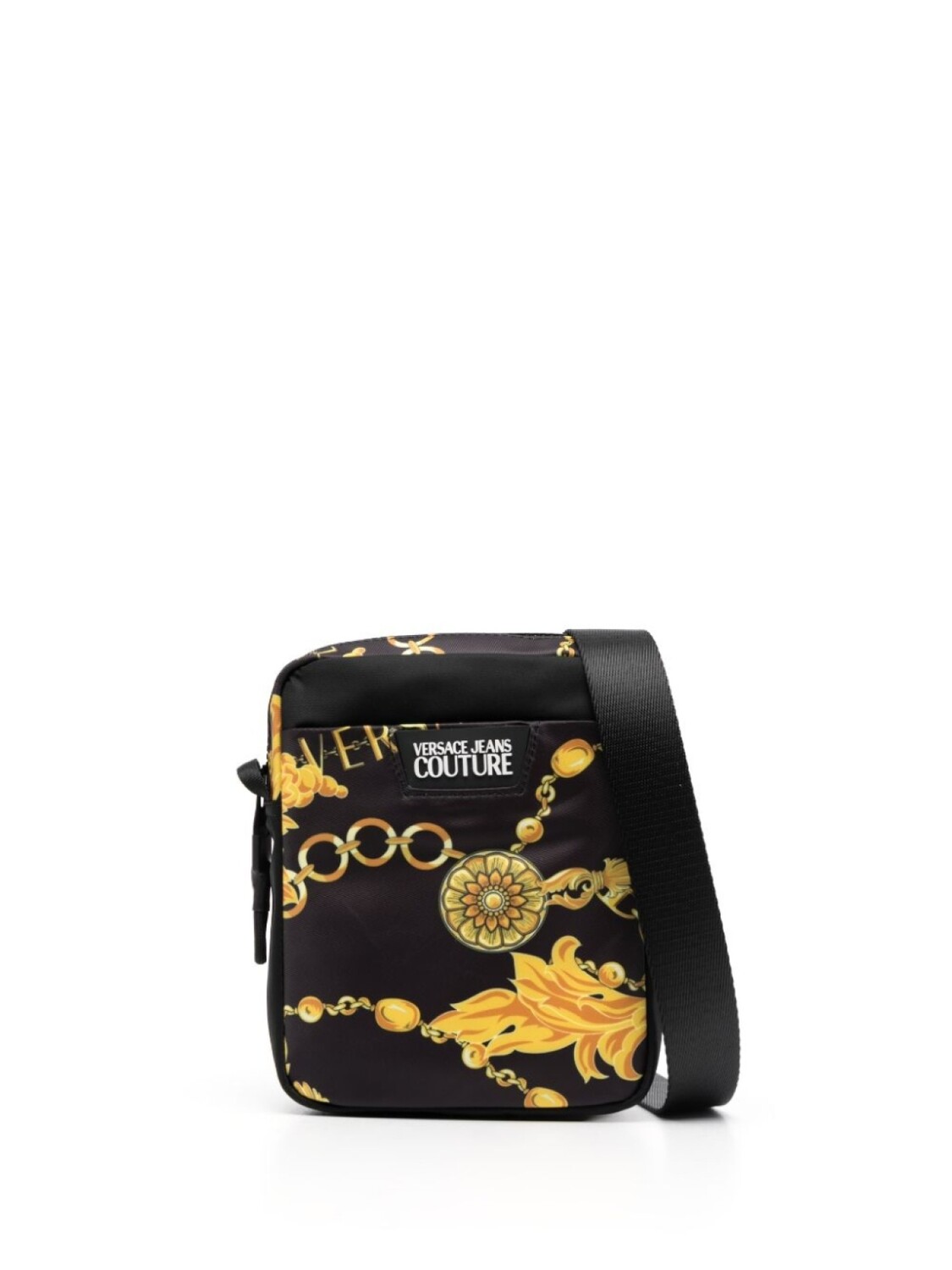 

Versace Jeans Couture сумка на плечо с узором, черный