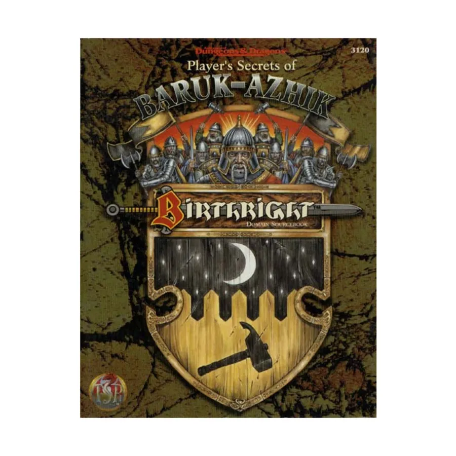 

Player's Secrets of Baruk-Azhik, Birthright, мягкая обложка