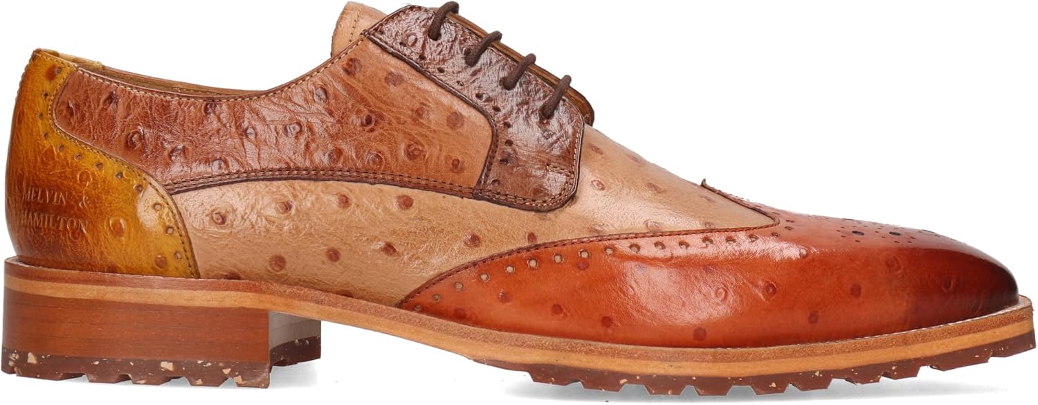 Мужские модные туфли Oxford Melvin Hamilton Melvin & Hamilton, Multicoloured — фото 2