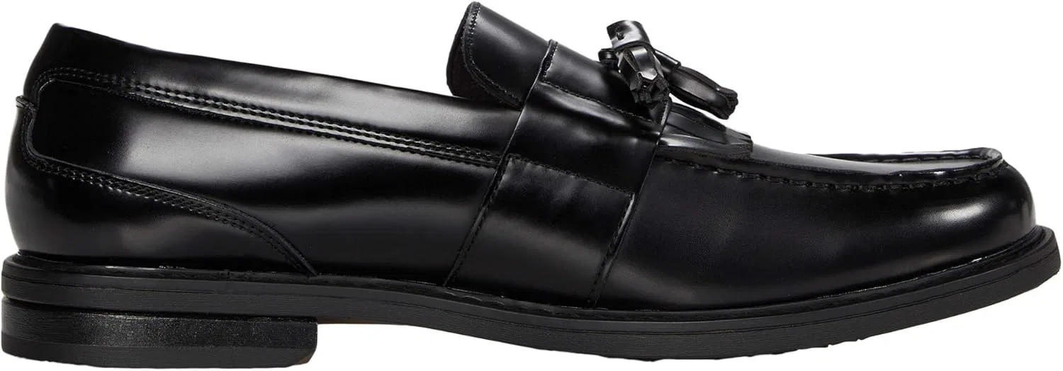 Лоферы мужские с кисточками Nunn Bush, Black Polished — фото 3