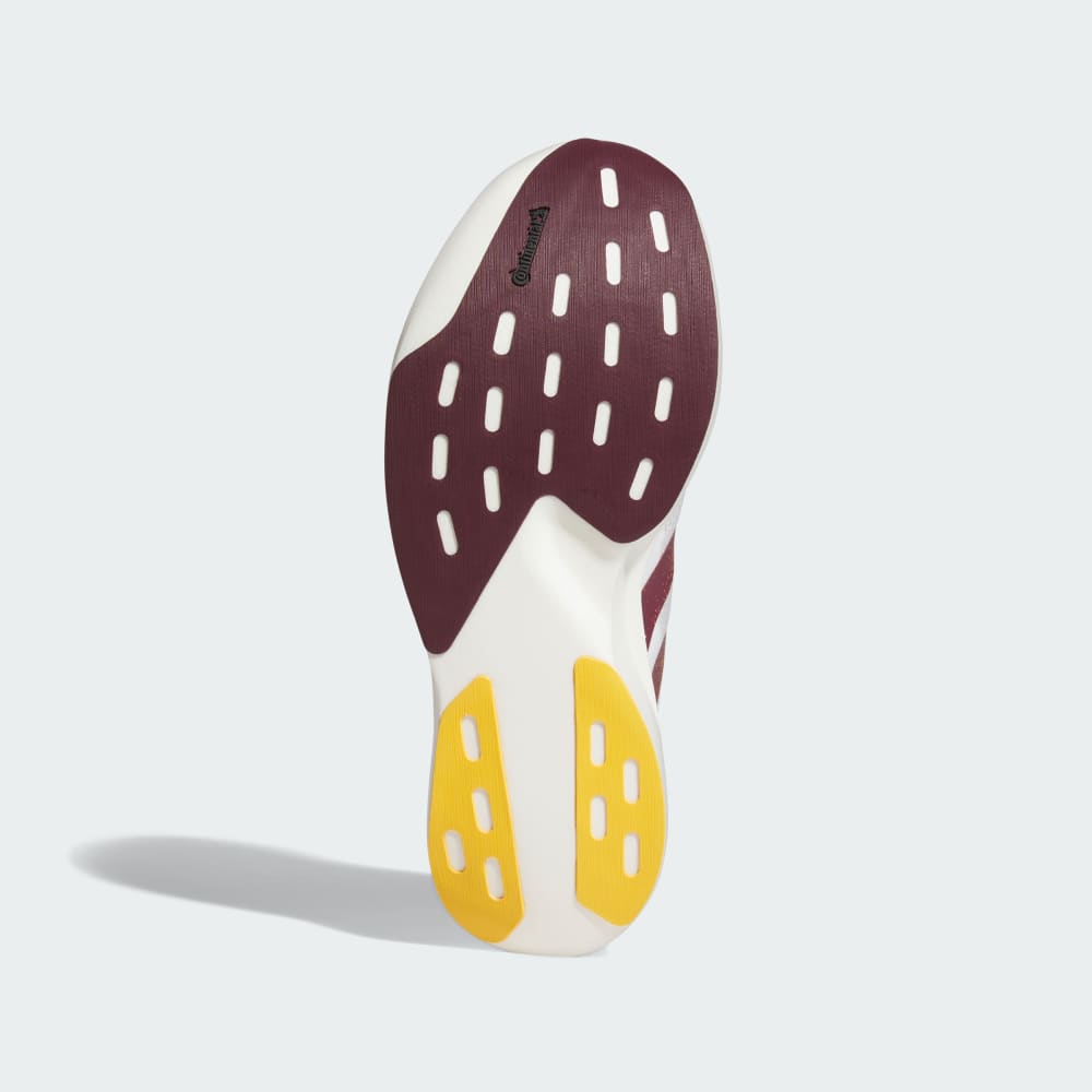 Кроссовки Adidas Arizona State Sun Devils adizero Evo SL, цвет Cloud White/Team Maroon/Team Colleg Gold — фото 3