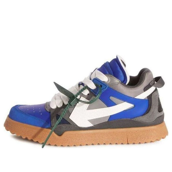 

Кроссовки sponge mid-top sneakers 'blue white grey tan' Off-White, синий