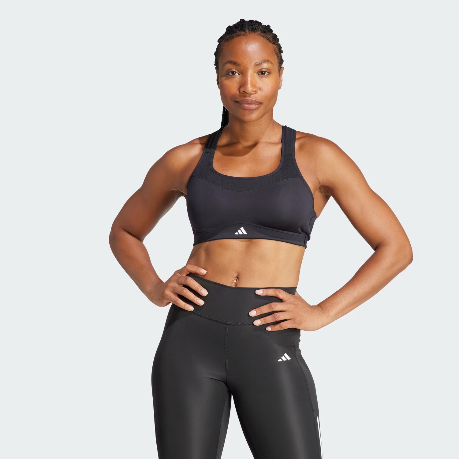 

Бюстгальтер с высокой поддержкой TLRD Impact Training Adidas, цвет Black