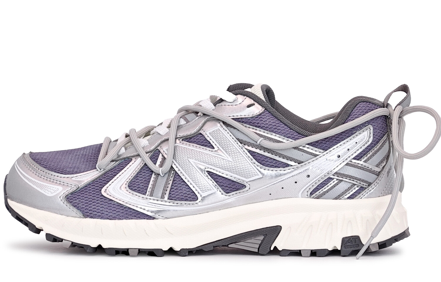 

Кроссовки NB 410 унисекс с низким верхом серебристо-фиолетовый New Balance