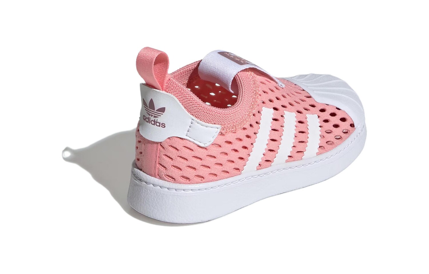 Кроссовки для малышей adidas originals Superstar Series TD, Pink/White — фото 3