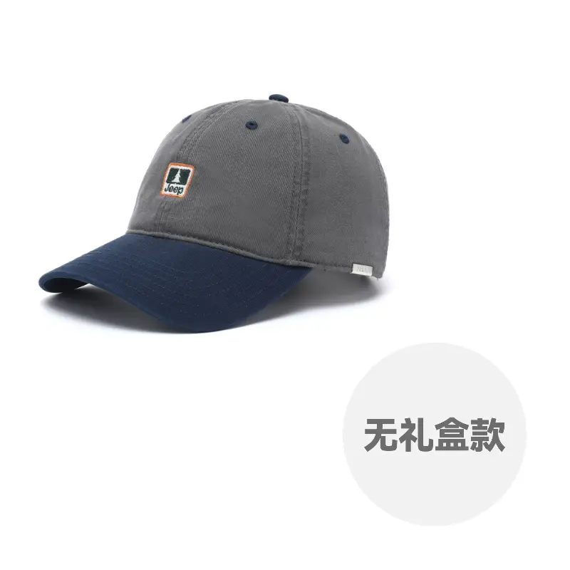 

Хлопковая бейсболка Unisex Jeep, серый темно-синий