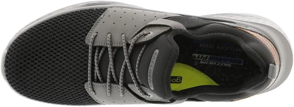 Мужские кроссовки Skechers Relaxed Fit: Slade - Raymar, Black Grey — фото 2