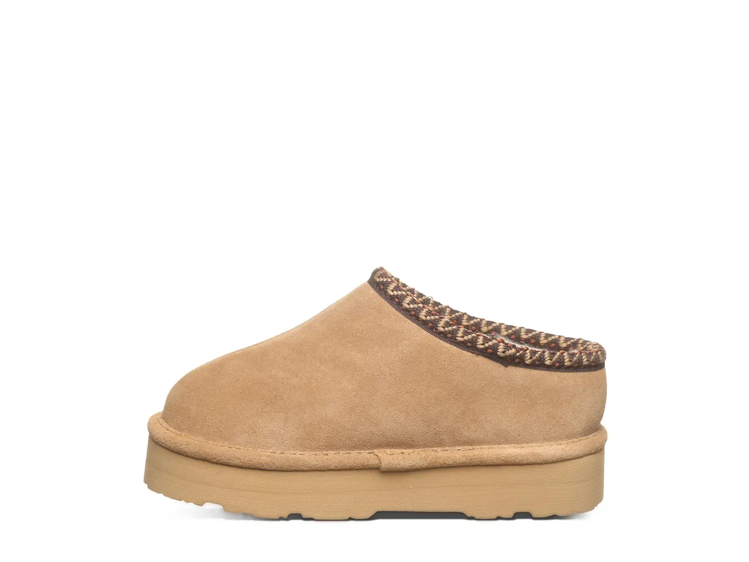 Тапочки Bearpaw Martis II Platform Slipper - детские, цвет «кофе со льдом» — фото 3