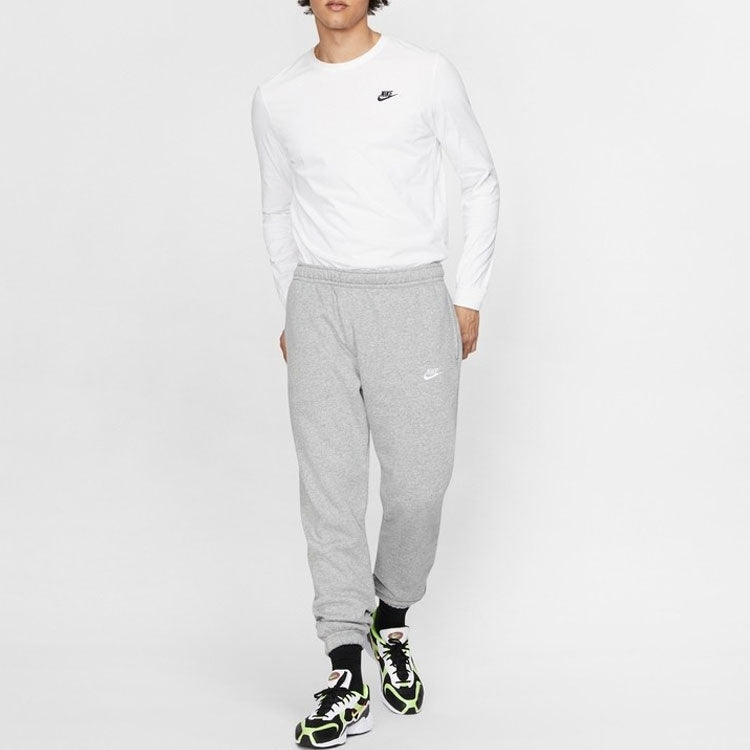 Спортивные брюки Men's Nike Solid Color Lacing Sports Pants/Trousers/Joggers Gray BV2738-063 — фото 3