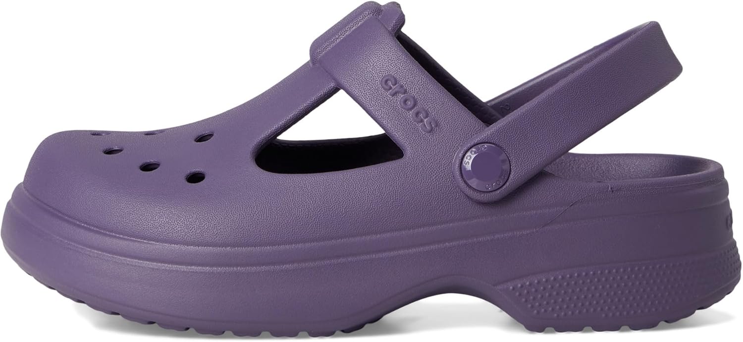 Детские кроксы Crocs Classic Mary Jane, Nightshade — фото 4