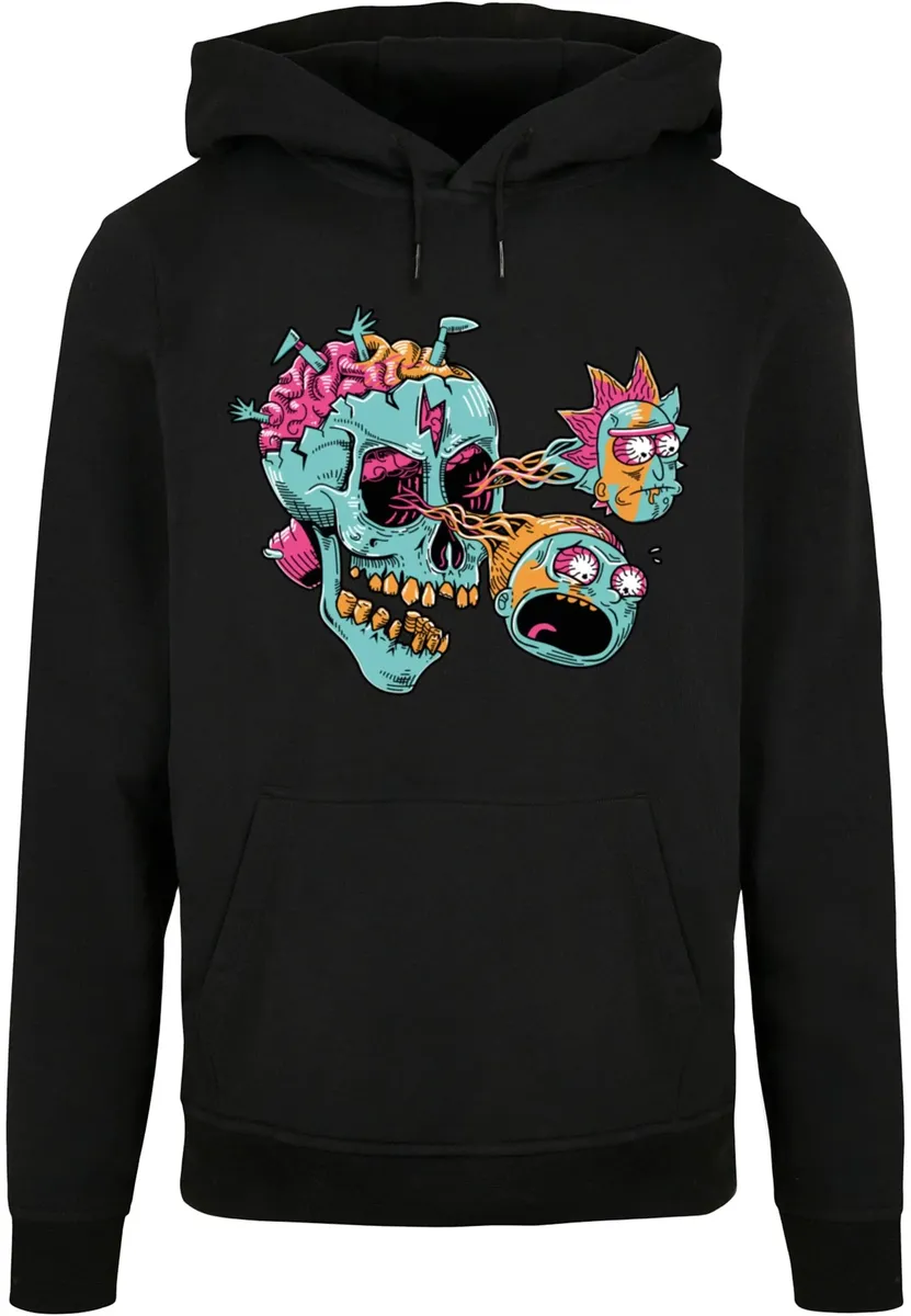

Толстовка ABSOLUTE CULT с капюшоном "ABSOLUTE CULT Men's Rick And Morty - Eyeball Skull Basic Hoody", черный