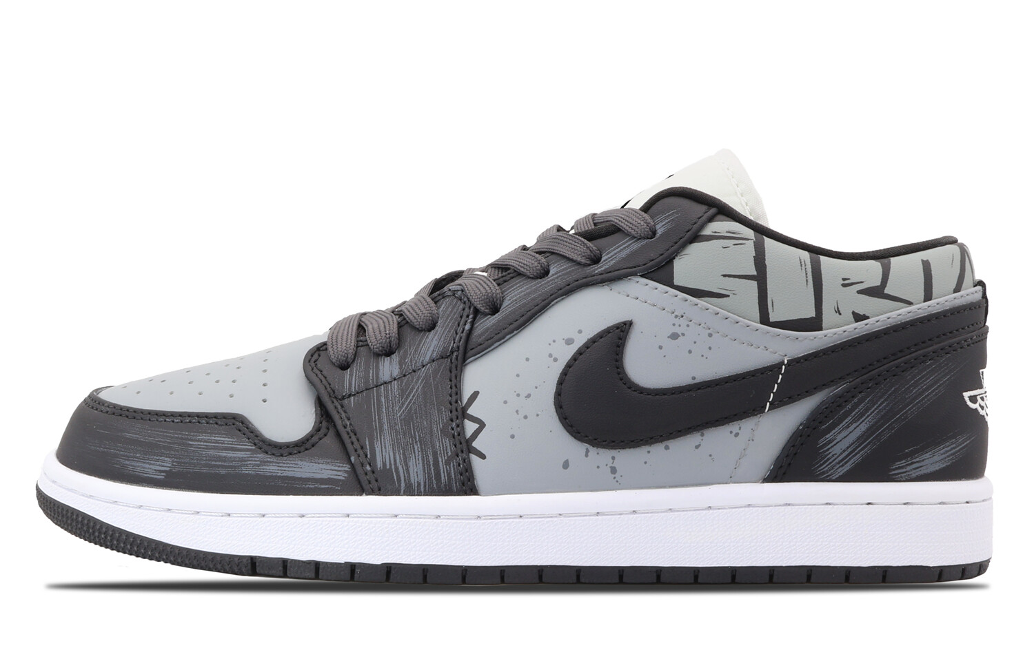 

Кроссовки Air Jordan 1 Vintage Basketball Shoes Women's Low-top Black, черный