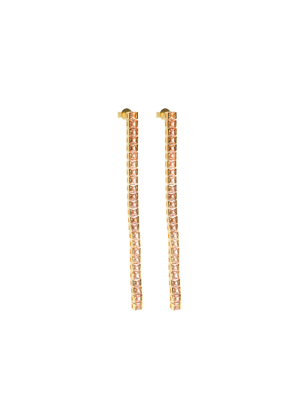 

Серьги в теннисном стиле Izabel Display, золотой