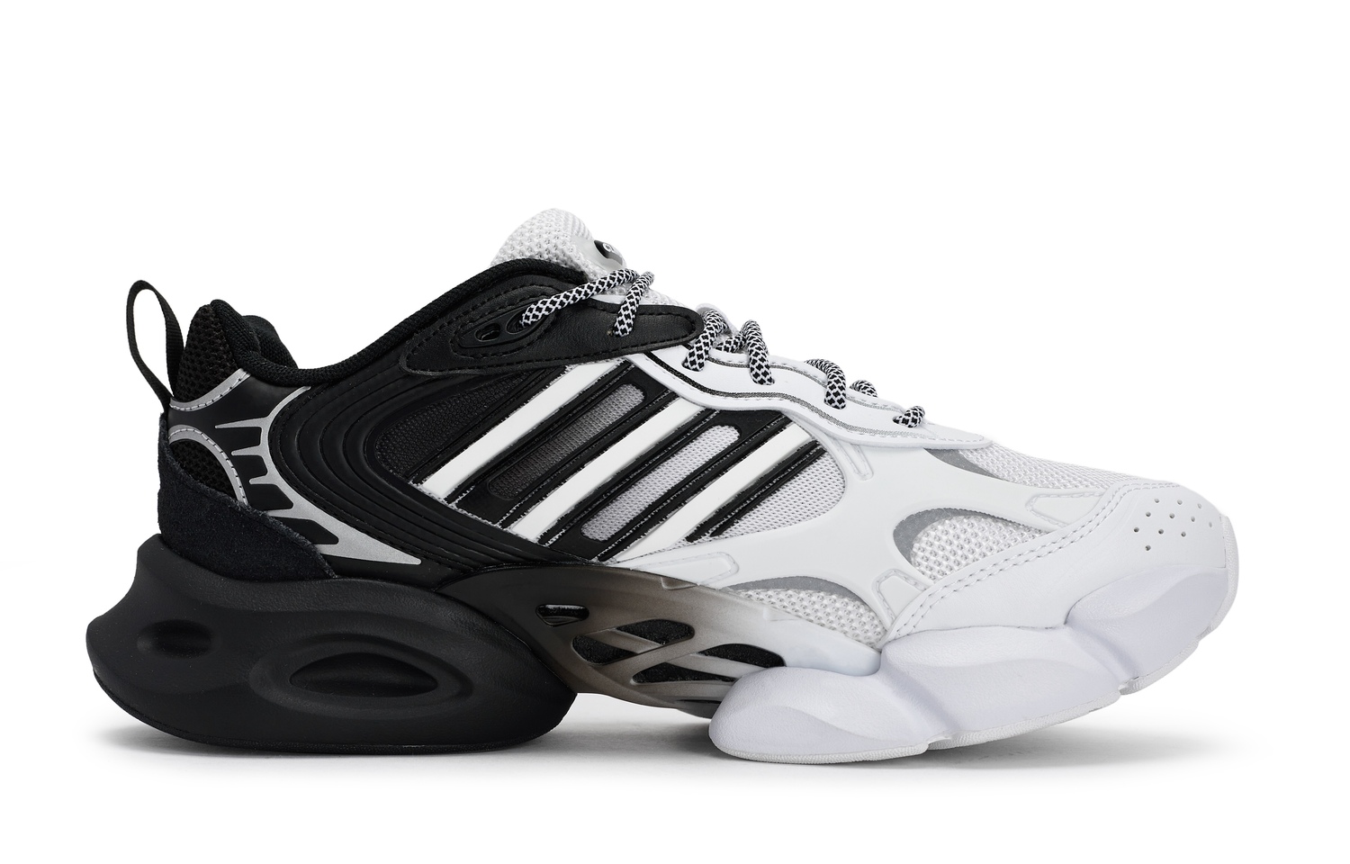 CLIMACOOL VENTO 3.0 Антискользящие Износостойкие Низкие Беговые Кроссовки Мужские Белый Черный Adidas — фото 3