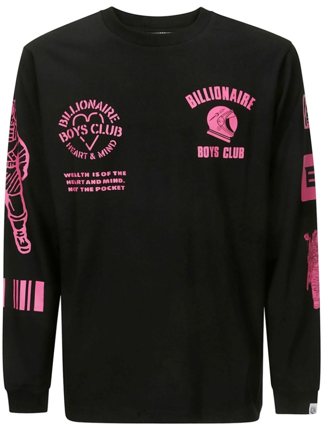 

Billionaire Boys Club хлопковая толстовка с логотипом, черный