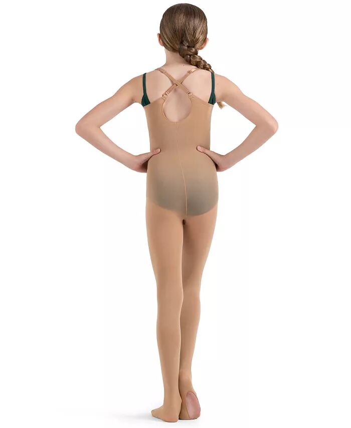 

Ультрамягкие колготки-трансформеры для девочек Capezio, коричневый