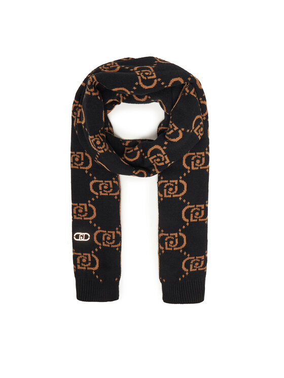 

Шарф Sciapa Logo Monog 2F5004 M0300 Liu Jo, чёрный