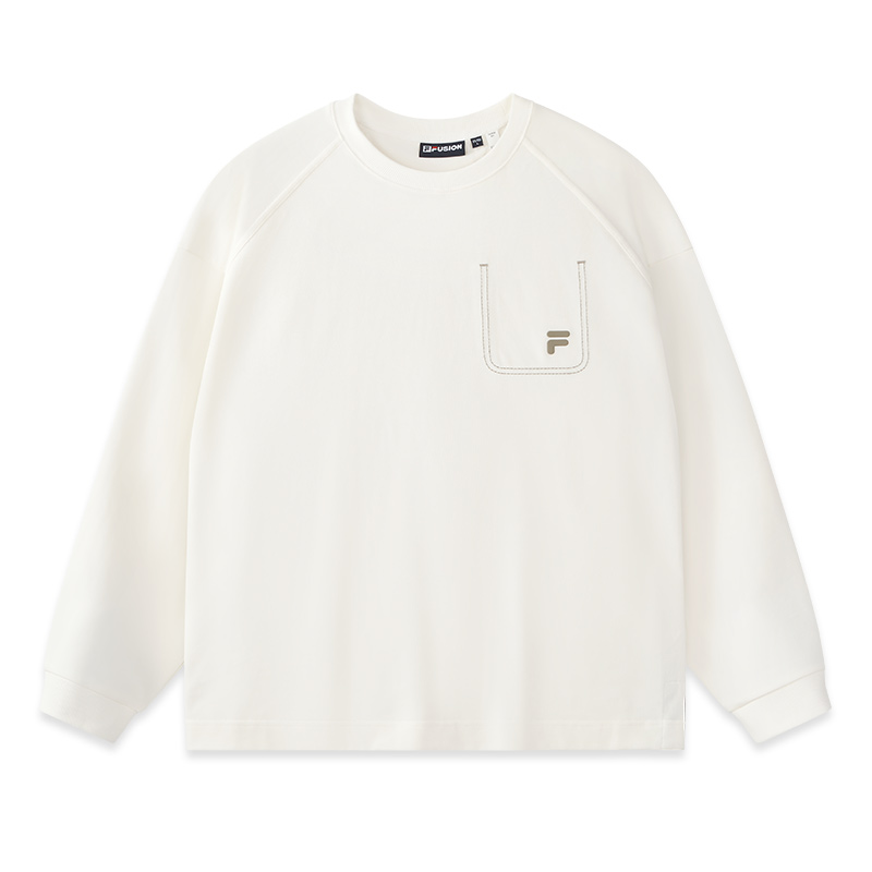 

Футболка унисекс Cloud White FILA FUSION