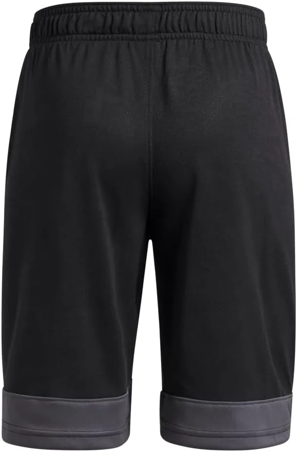 Детские шорты Under Armour Tech Jacquard 2.0, (001) Black/Castlerock/White — фото 2