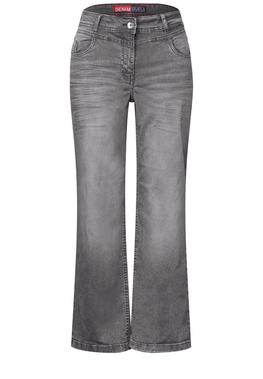 

Джинсы с широкими штанинами STREET ONE, серый