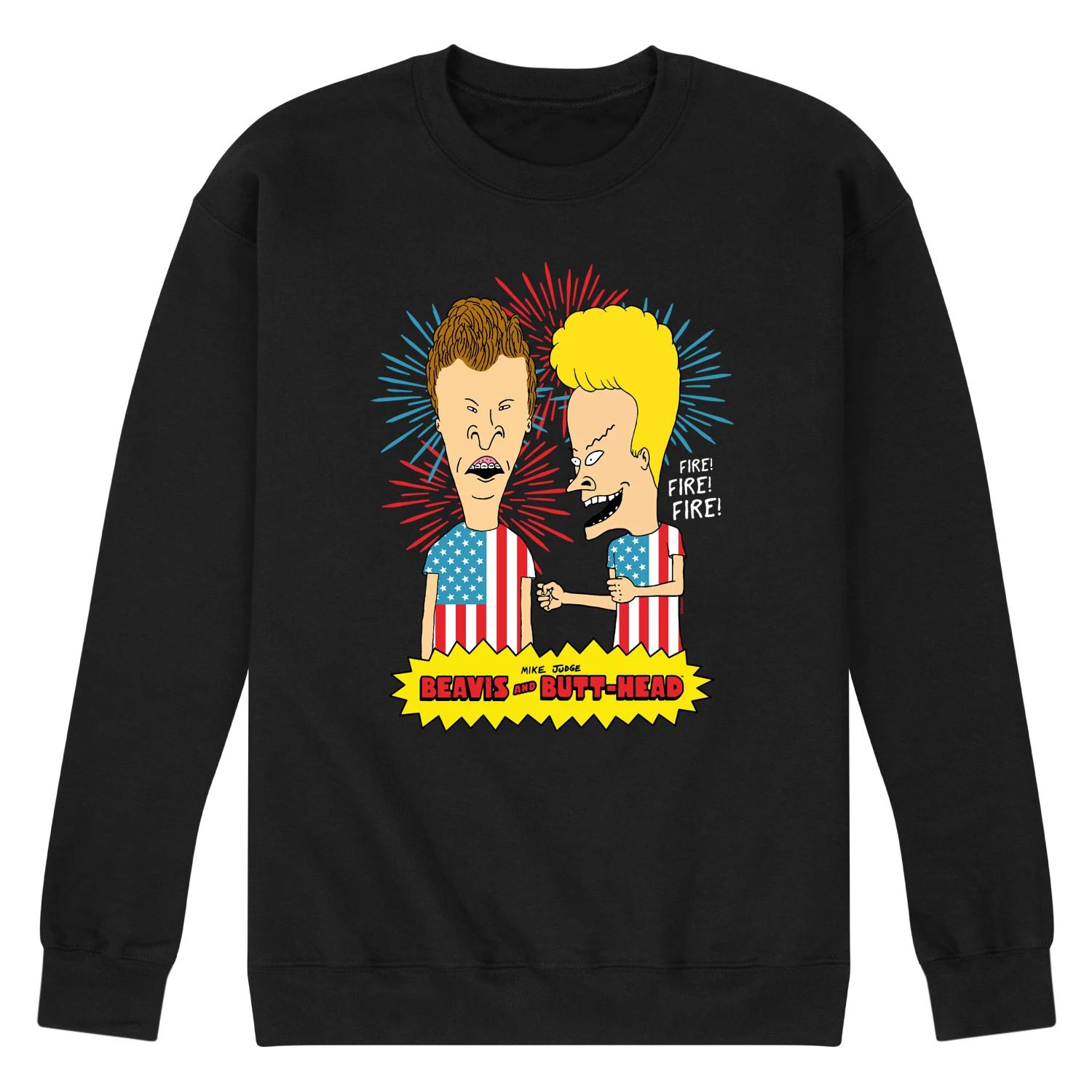 

Мужская толстовка Beavis And Butthead USA Firework Licensed Character