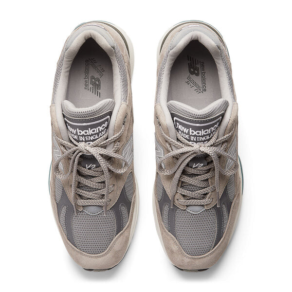 Кроссовки 991 v2 сделано в Великобритании New Balance, серый — фото 3