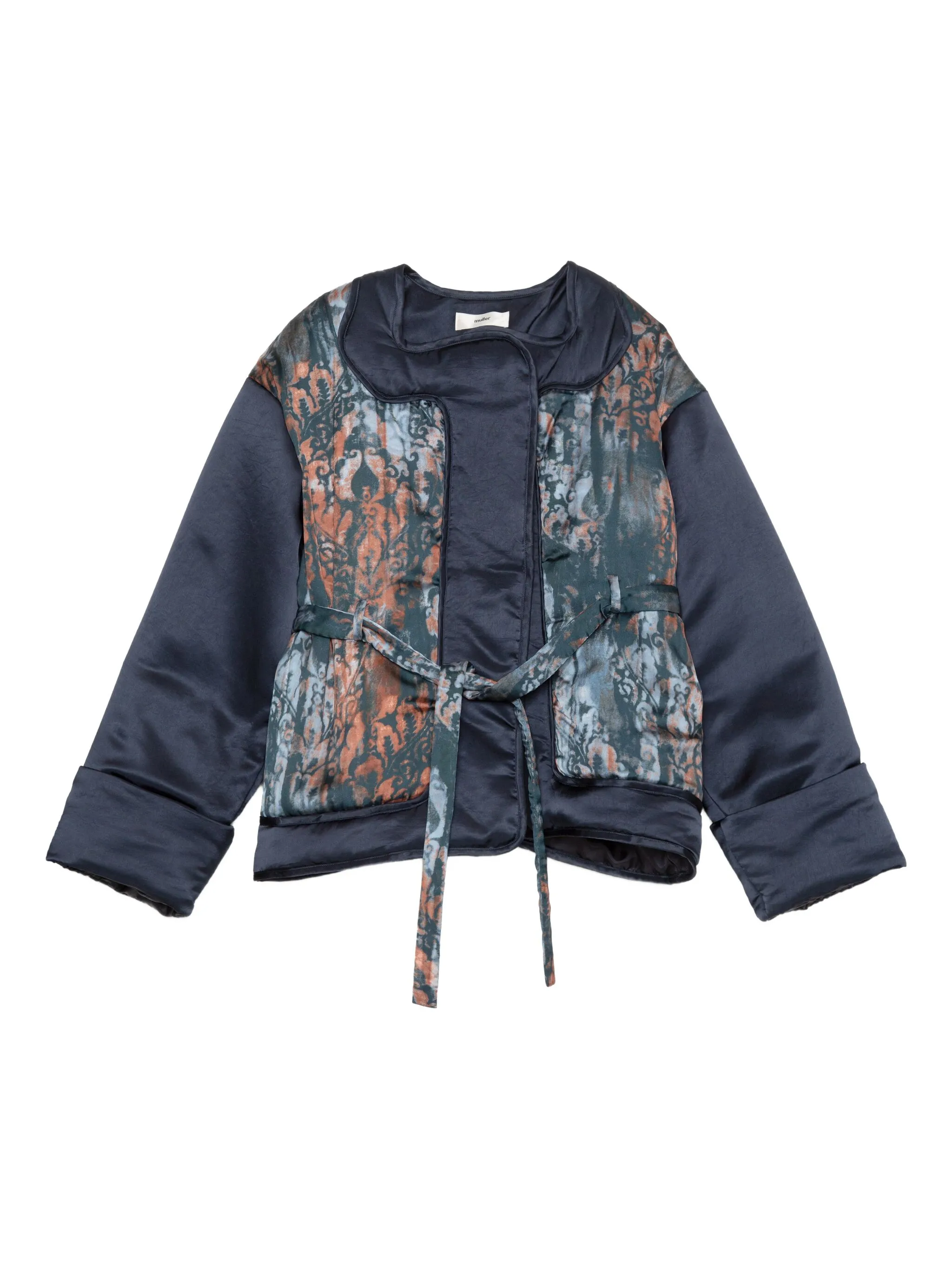 

Куртка с поясом Muller Of Yoshiokubo, синий