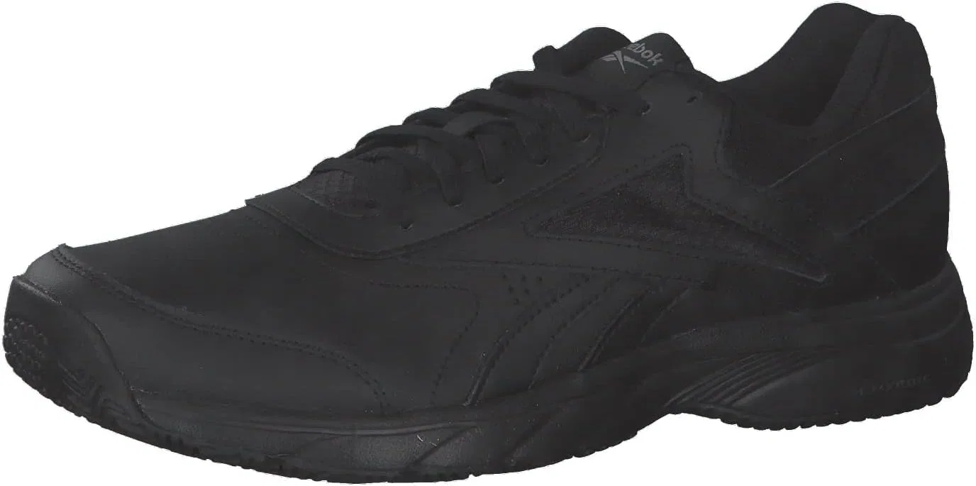 Мужские рабочие кроссовки Reebok Work N Cushion 4.0 Kc для ходьбы, 2-Black Cold Grey 5 Black