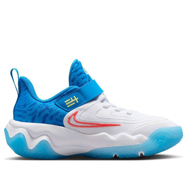 Кроссовки giannis immortality 4 se 'white photo blue lemon' Nike, белый — фото 2