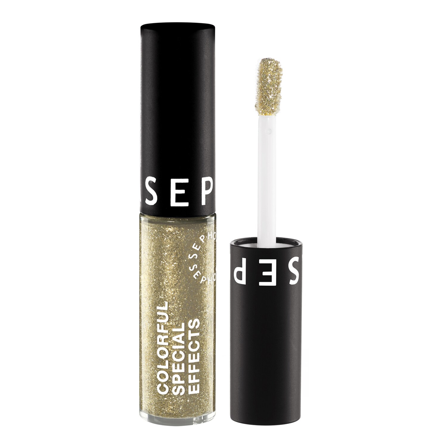 

Жидкие мерцающие тени для век Colorful Sepcial Effects Sephora Collection, 01 Glitzy Gold (5 ml)