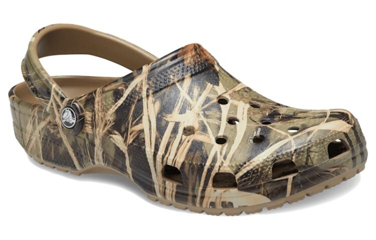 Классические женские сабо Crocs Realtree V2, Khaki — фото 3