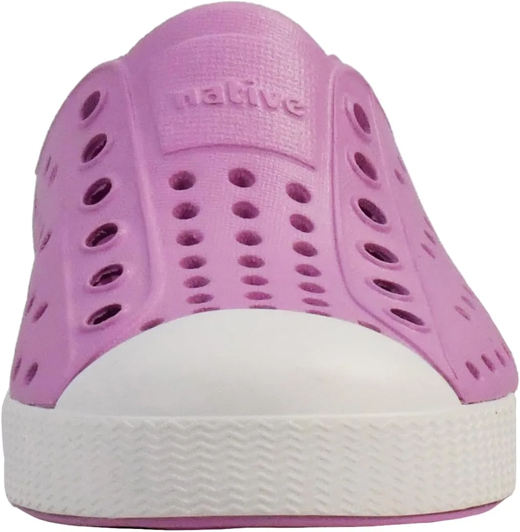 Детские кроссовки Native Shoes Jefferson, цвет Chillberry Pink/Shell White — фото 2