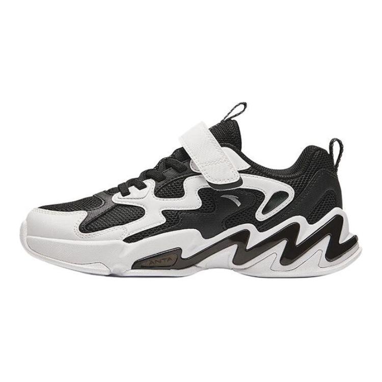 

Детские кроссовки GS Low-top Black/White Anta Kids, черный/белый