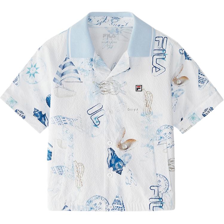 

Рубашка с принтом для детей 3-7 лет FILA KIDS, All Over Print