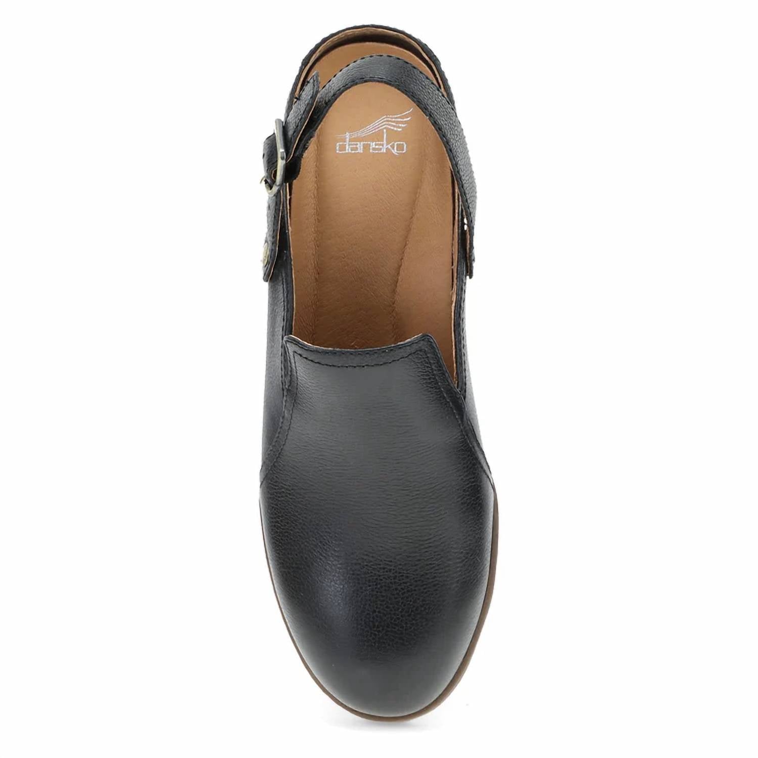 Женские водонепроницаемые туфли Sheridan Wedge черного цвета dansko — фото 3
