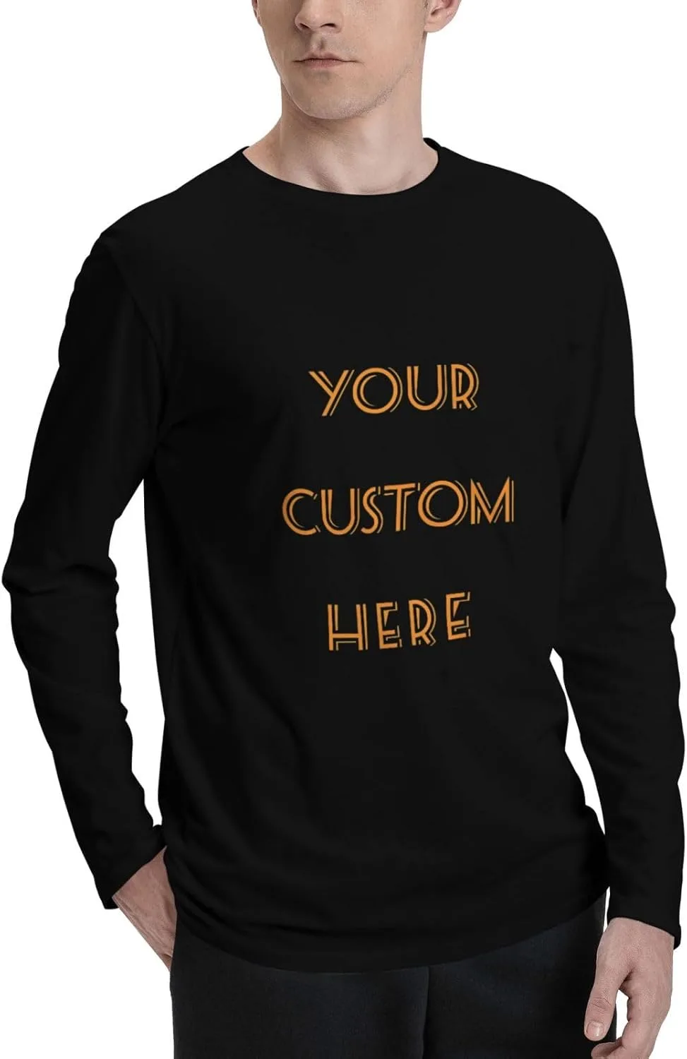 Мужская футболка с длинным рукавом Custom Long Sleeve — фото 2