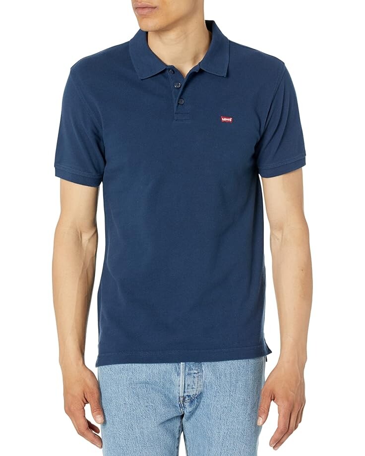 

Поло Levi's Mens Housemark, цвет Dress Blues