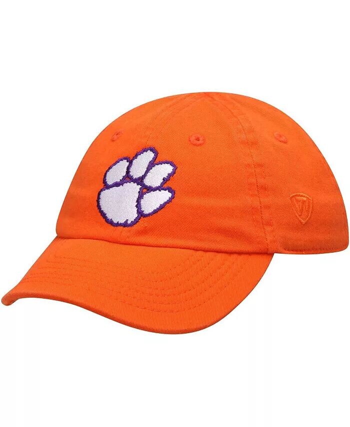 

Регулируемая шапка унисекс для младенцев оранжевого цвета Clemson Tigers Mini Me Top Of The World