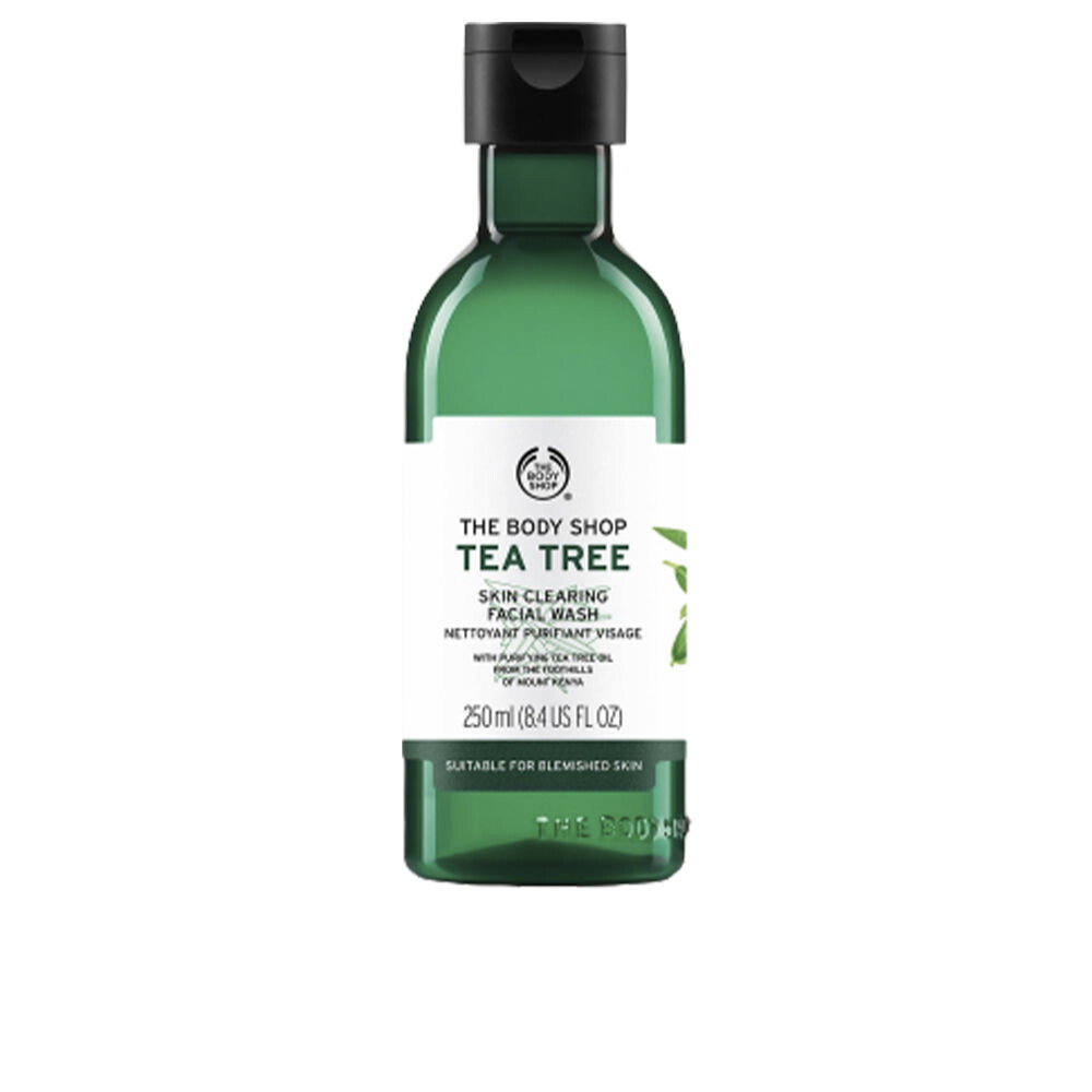 

Очищающий гель для лица Tea tree skin clearing facial wash The body shop, 250 мл