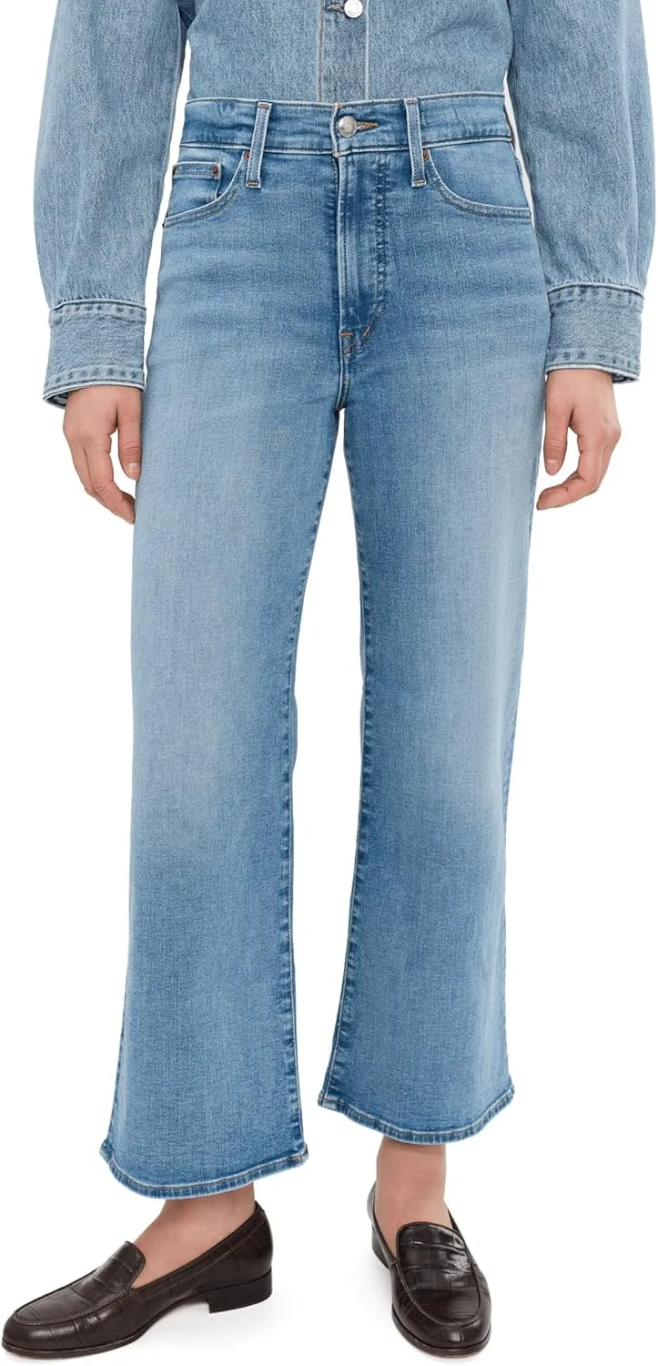 

Madewell Женские джинсы The Short Wide-Leg