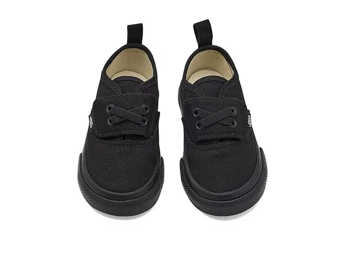 Кроссовки на эластичных шнурках Authentic Elastic V Vans Kids, Black/Black — фото 3