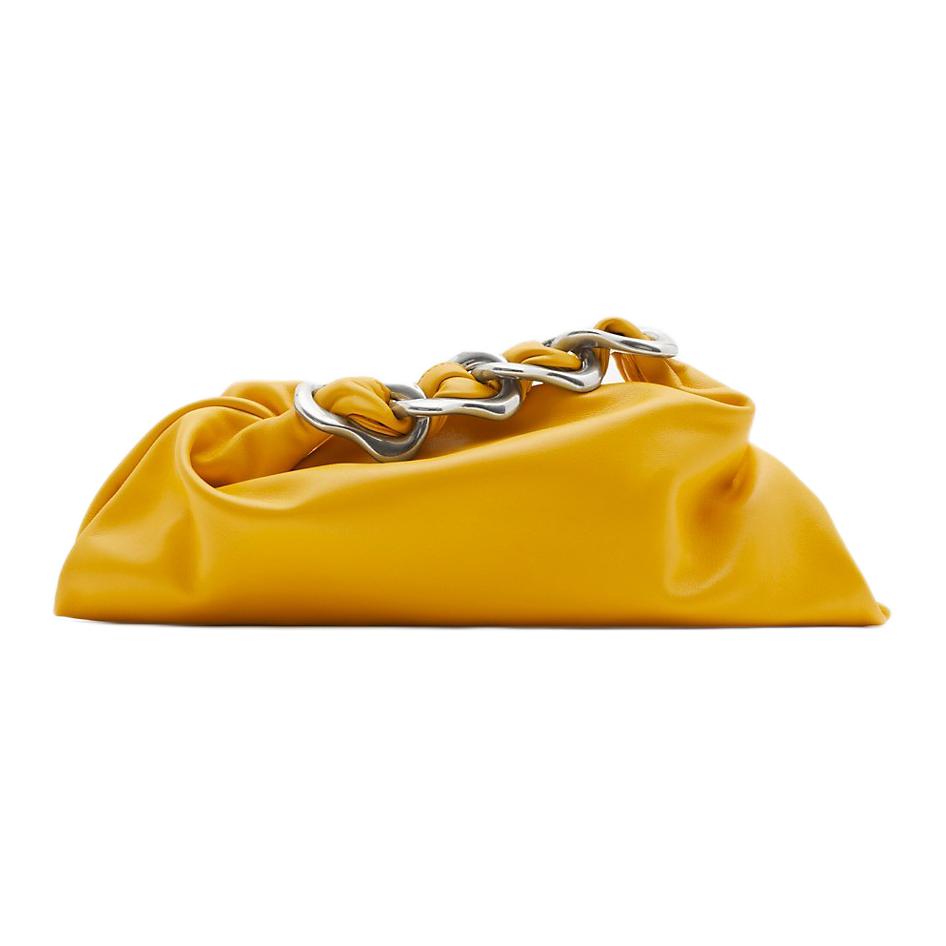 Женская мини-сумка Burberry из телячьей кожи Sunflower Yellow — фото 3