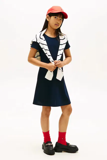 Платье Skater Tommy Hilfiger, синий — фото 3