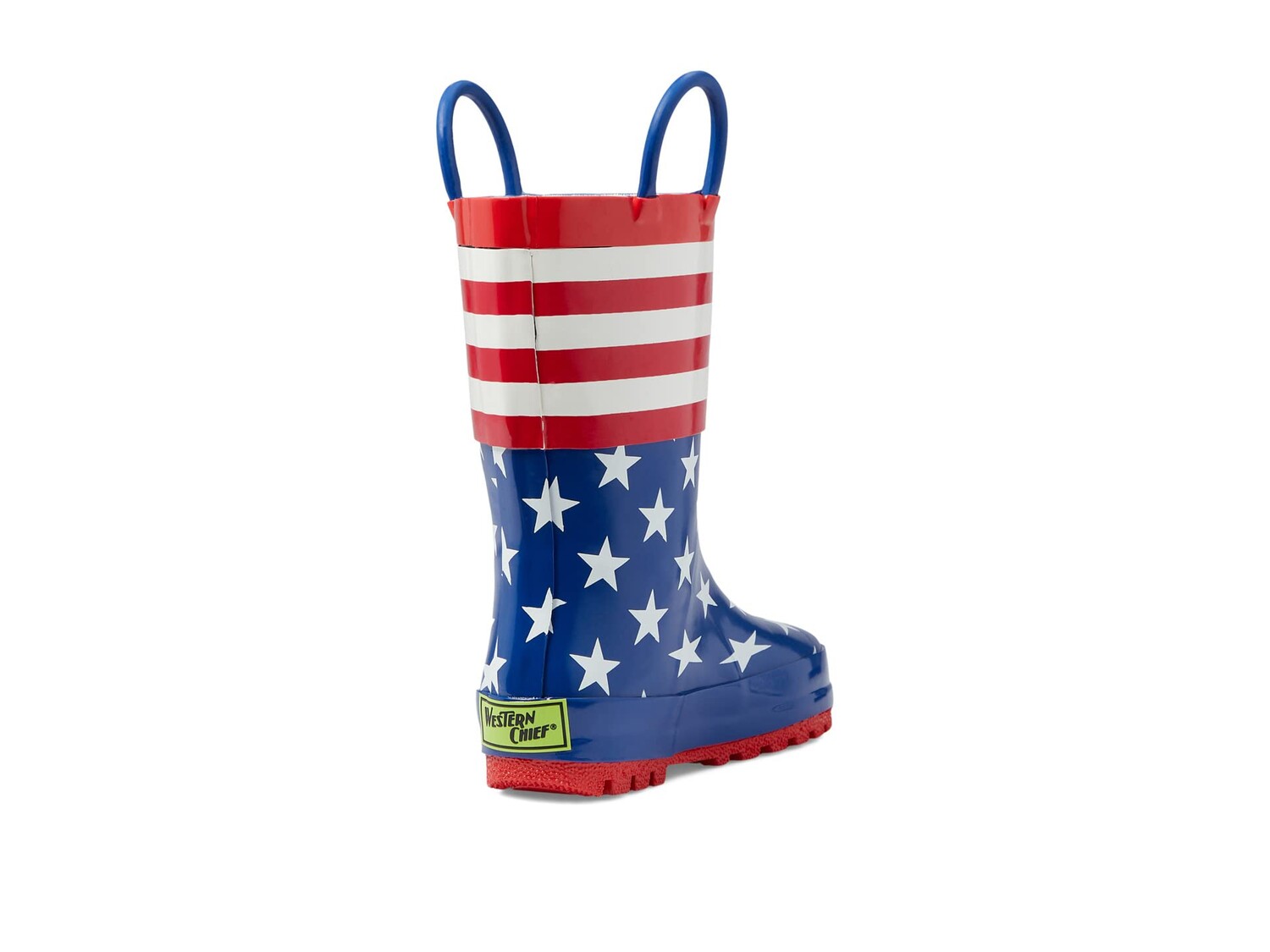 

Ботинки Western Chief Kids Old Glory Rain Boots (Toddler/Little Kid), синий