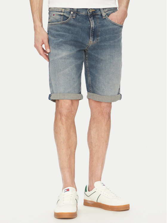 

Джинсовые шорты обычного кроя DM0DM20948 Tommy Jeans, синий